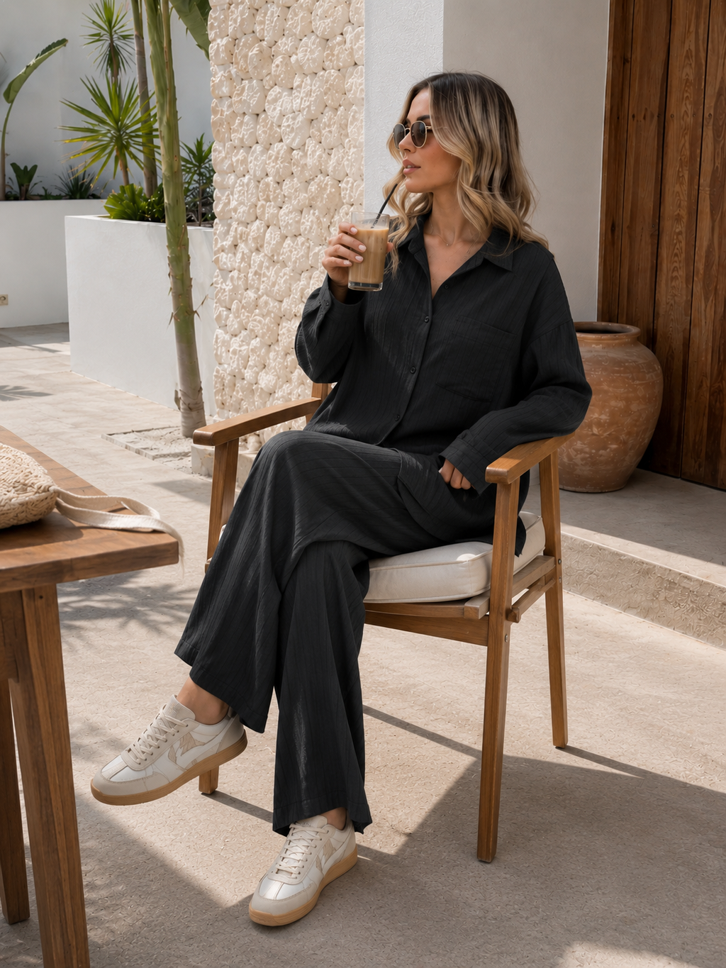 Rahat Oversize Gömlek Pantolon Takım