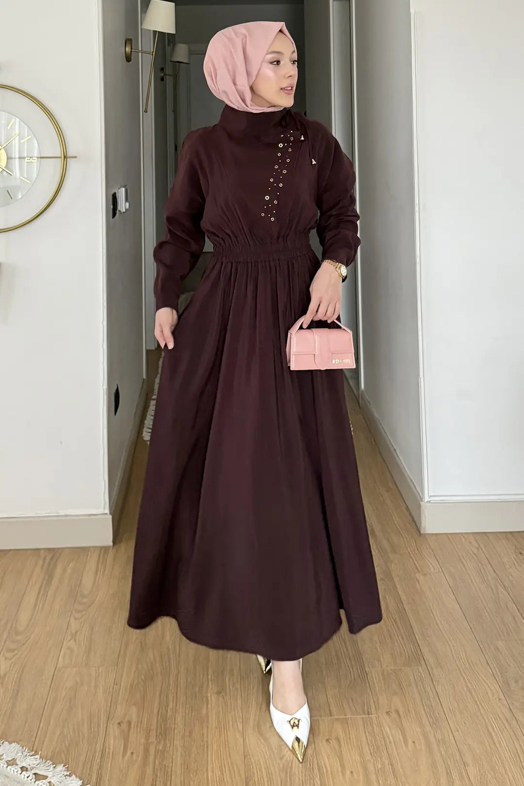 Kuşgözü Detay Elbise