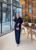 Belden Oturtmalı Denim Takım